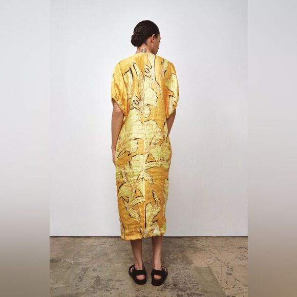 ZARA ZW COLLECTION PRINTED DRESS - Picture 10 of 13